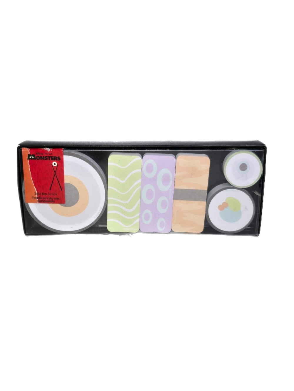 NEW Authentic Disney Store Monsters Inc. Harryhausen's Sushi Sticky Note Set
